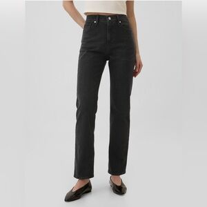 Gap Factory High Rise ‘90s Original Straight Jeans - Black Wash